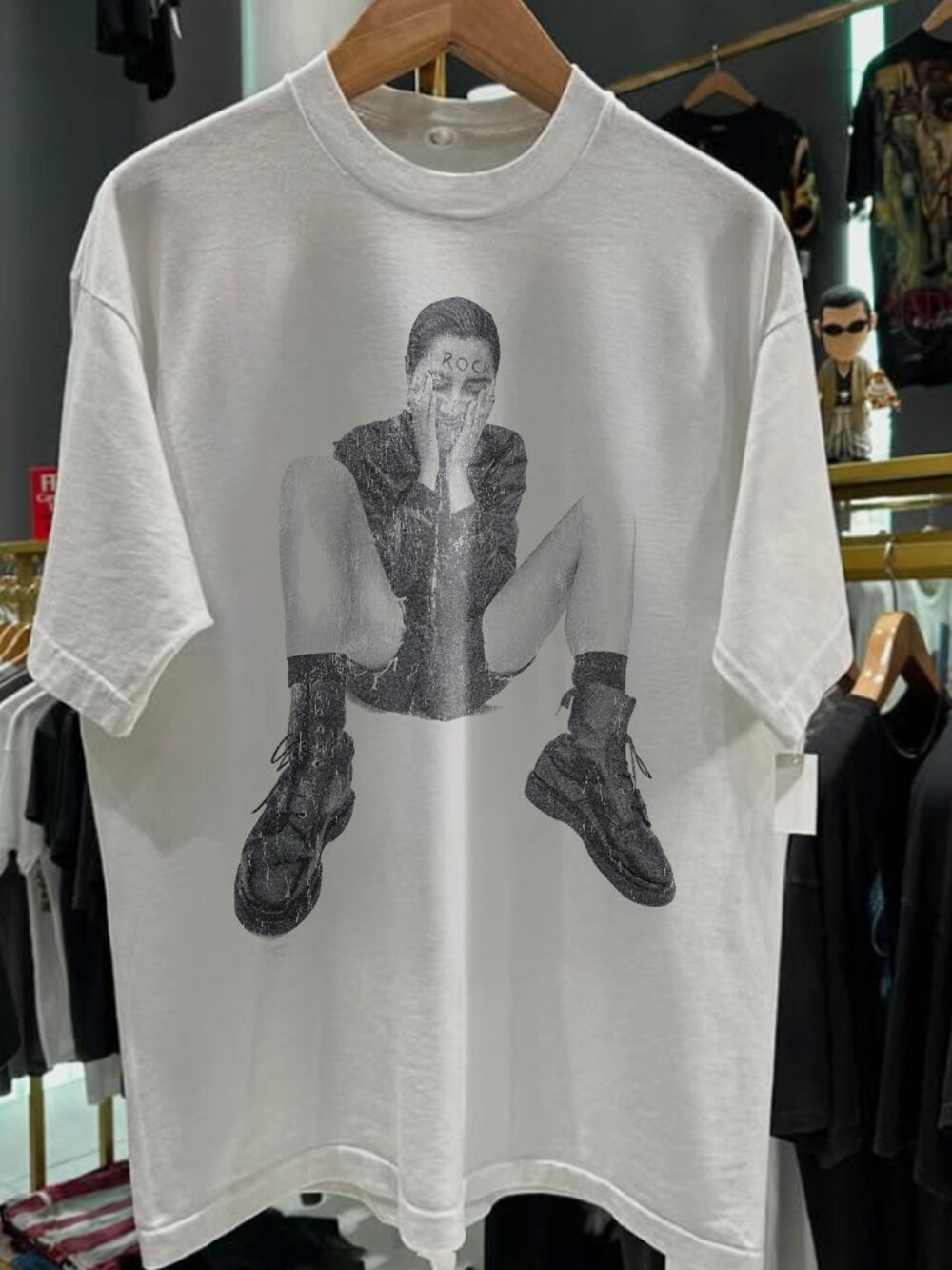 1992 Pj Harvey Dry Rare  White T-Shirt